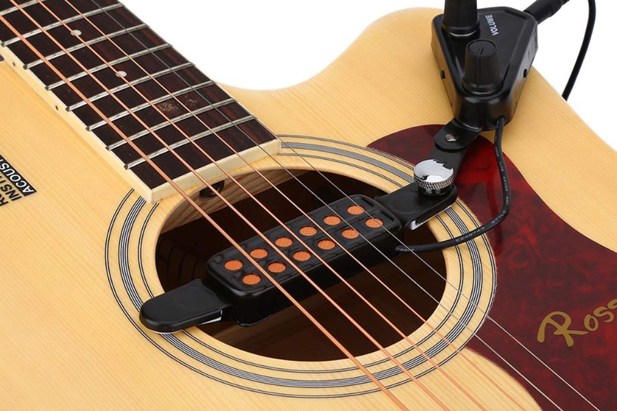 Magnetic Pickups mix electric and acoustic sounds to give your guitar a warm, full sound