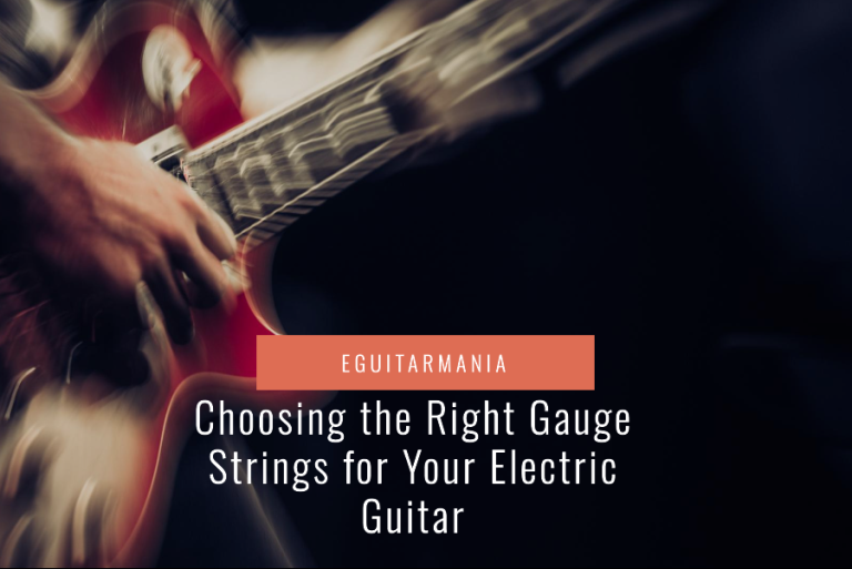 What Gauge Strings For Electric Guitar