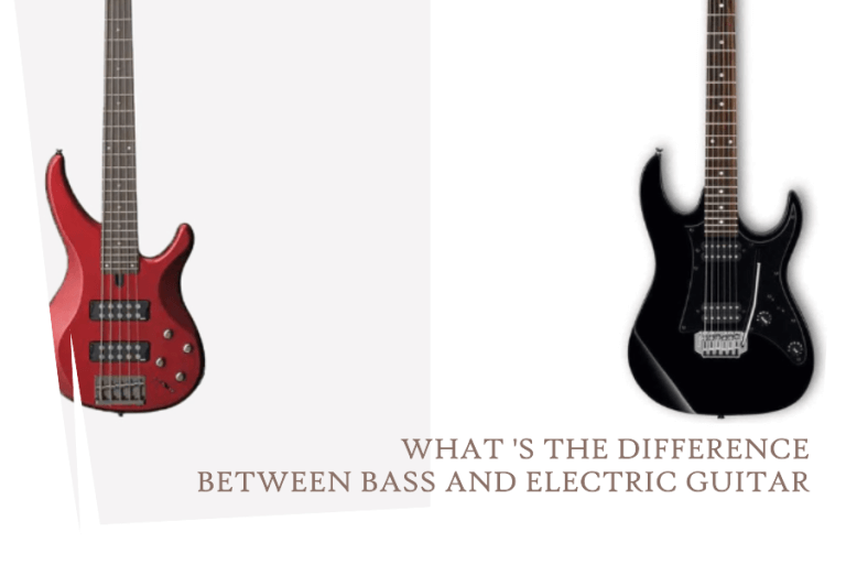 Understanding the Difference Between Bass and Electric Guitar