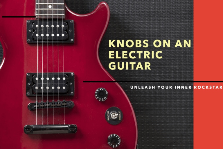 what do the knobs on an electric guitar do