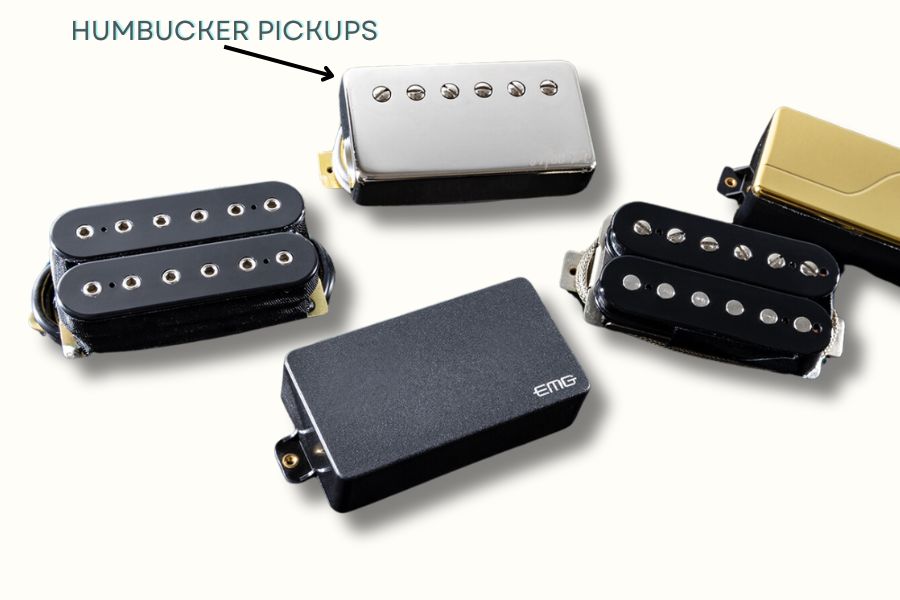  Fender's own mini humbucker gold foil pickups with a hum-cancelling feature