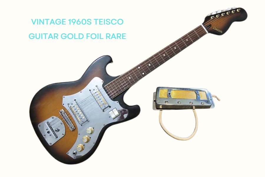 Gold foil pickups became popular on budget guitars from brands like Teisco and Harmony in the 1950s and 60s