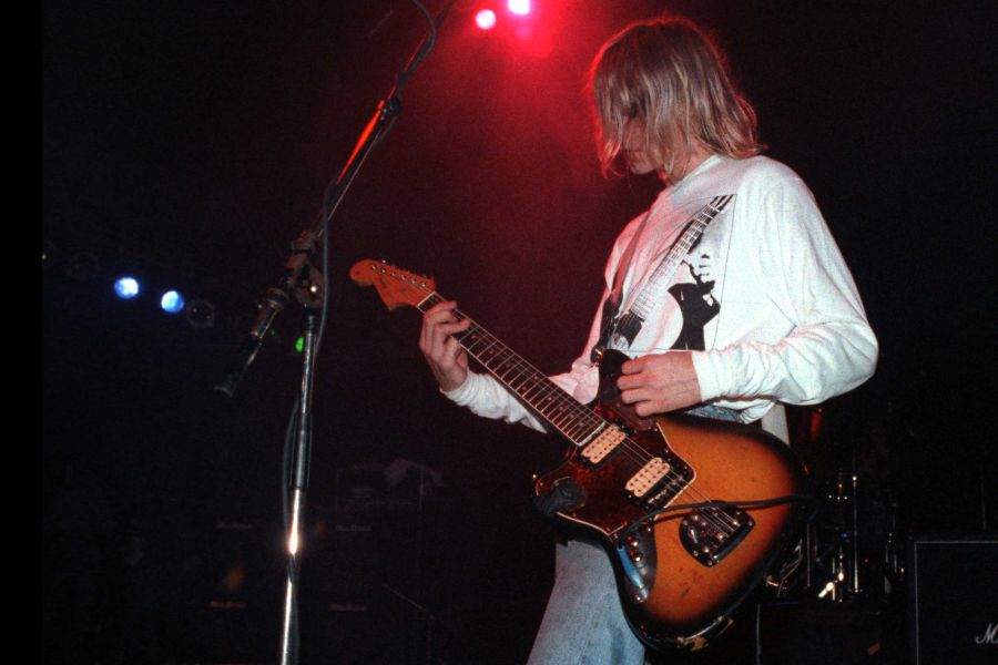 Kurt Cobain of Nirvana brought Fender Jaguars back into play