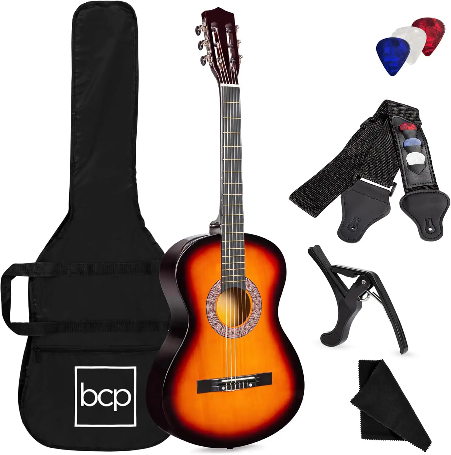 All-In-One Acoustic Guitar Kit With Gig Bag