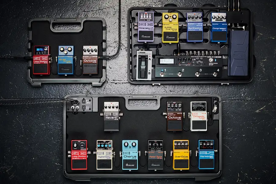 Bass guitar pedals add depth & personality to a bassist's sound