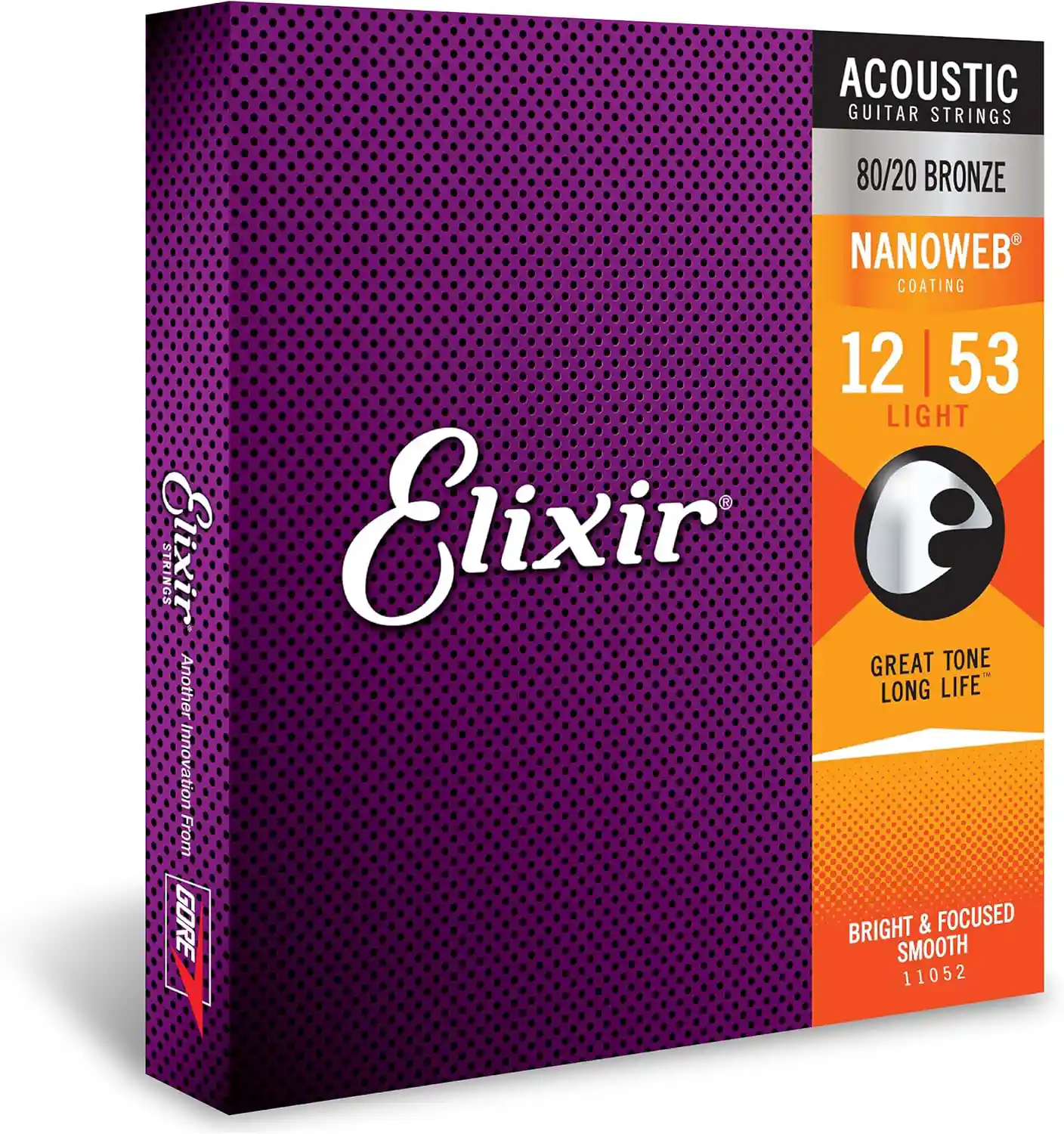 Elixir Coated Bronze Light Acoustic Guitar Strings