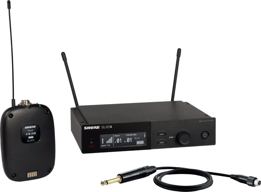 Shure SLXD14 Combo Wireless System