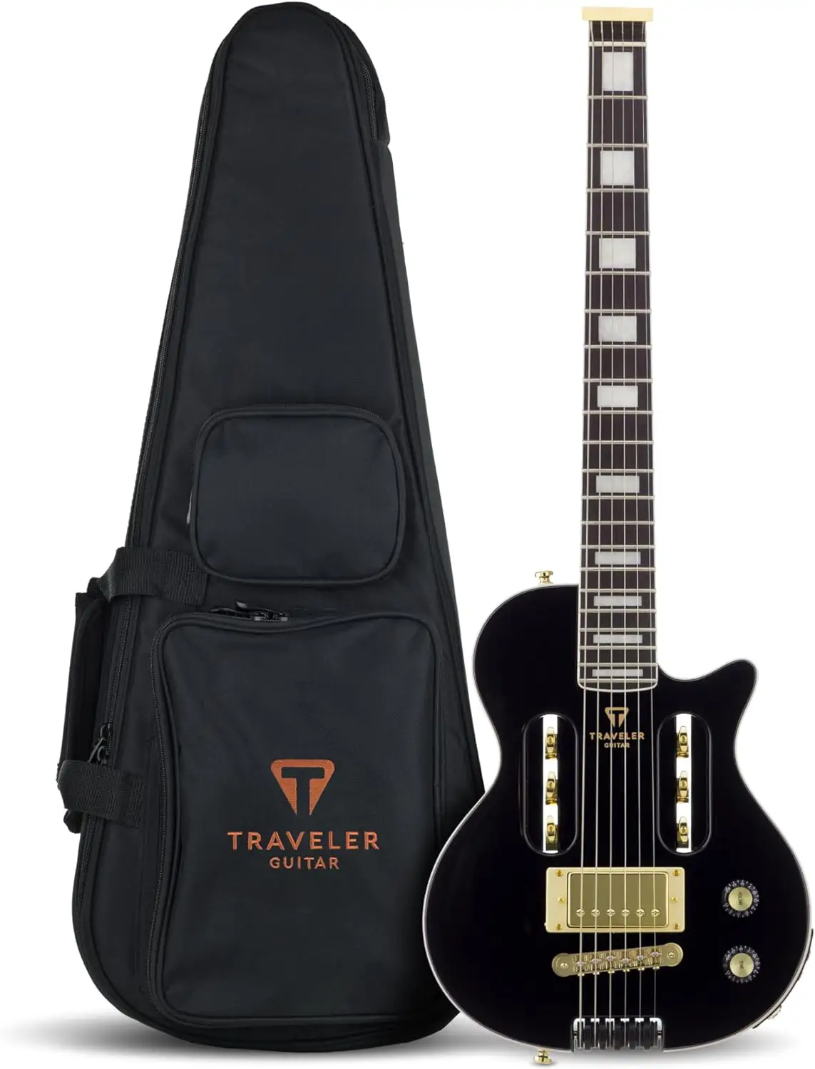 Traveler Guitar EG-1 Black Mini Electric Guitar