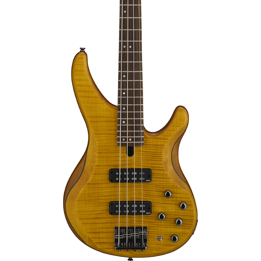 Yamaha TRBX604 4-String Flamed Maple Bass Guitar